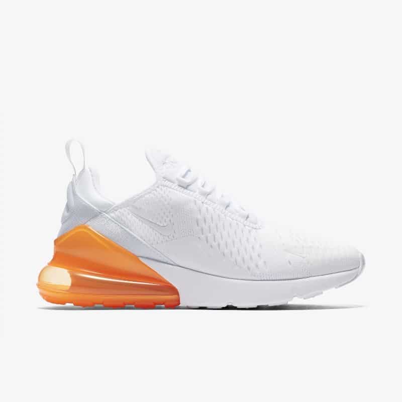 Nike Air Max 270 White Total Orange